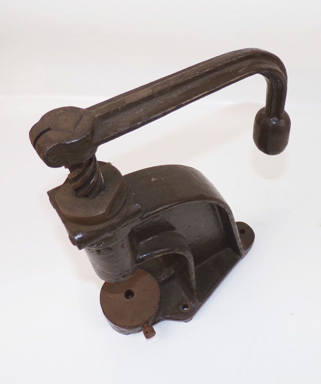 Alte Spindelpresse Sattler Werkzeug Vintage