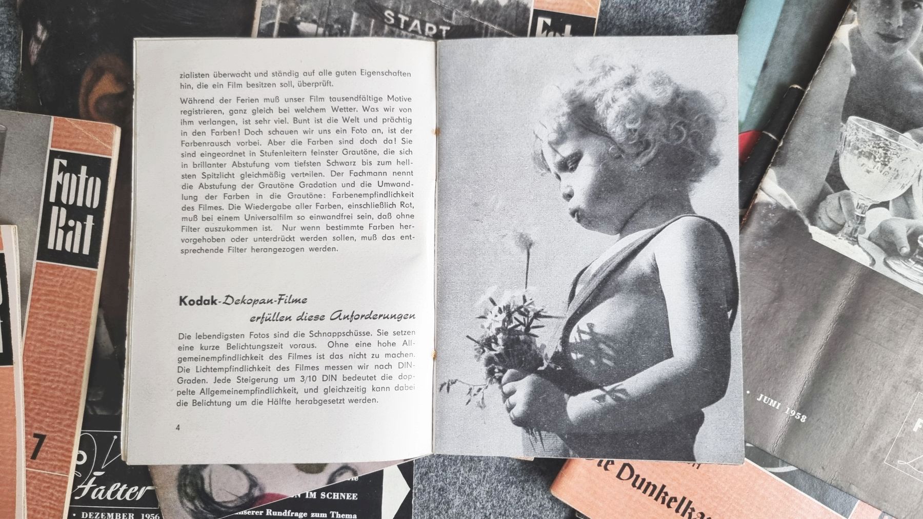 Kodak Broschüren Foto Rat 50er Jahre Hefte 12 Stück alte Fotografie Hefte AGFA Wolfen