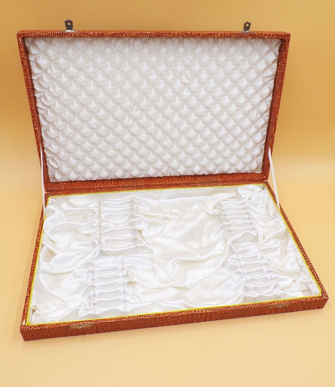 Alter Besteckkasten Koffer leer Ersatzkoffer XL Box Aufbewahrung DDR