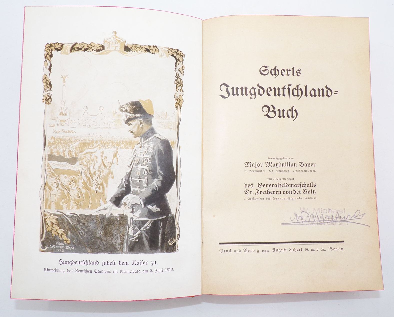 Scherls Jungdeutschland Buch um 1910 Scherls Jungdeutschland Buch um 1910