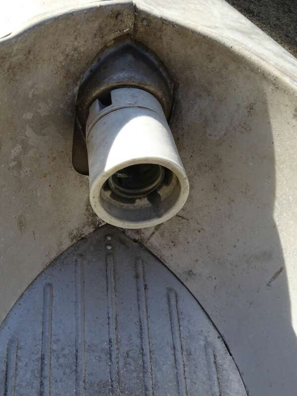 Alte Strassenleuchte DDR Straßenlaterne Straßenlampe XXL Loft Deko Lampe