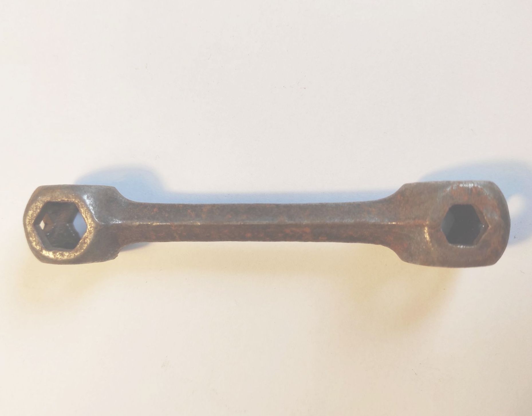 Originaler alter Fahrradknochen antik 6 Kant Fahrrad Werkzeug Originaler alter Fahrradknochen antik 6 Kant Fahrrad Werkzeug