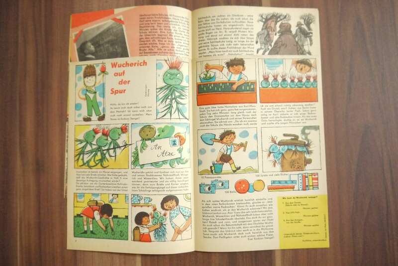 DDR Comic Atze 1963 Chamtenji Keira Heft 6 Kinderzeitschrift 1963