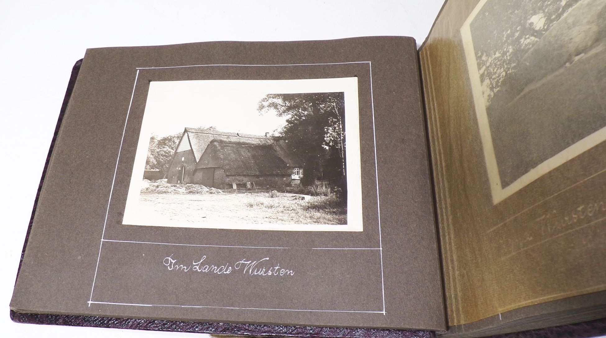 Fotoalbum Ostfriesland Windmühle Moorbagger Moor Erdöl Quelle Wietze 1925