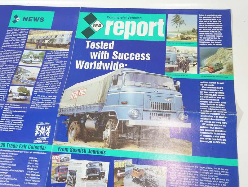 Ifa Report W50 Multicar 1990 Englisch 