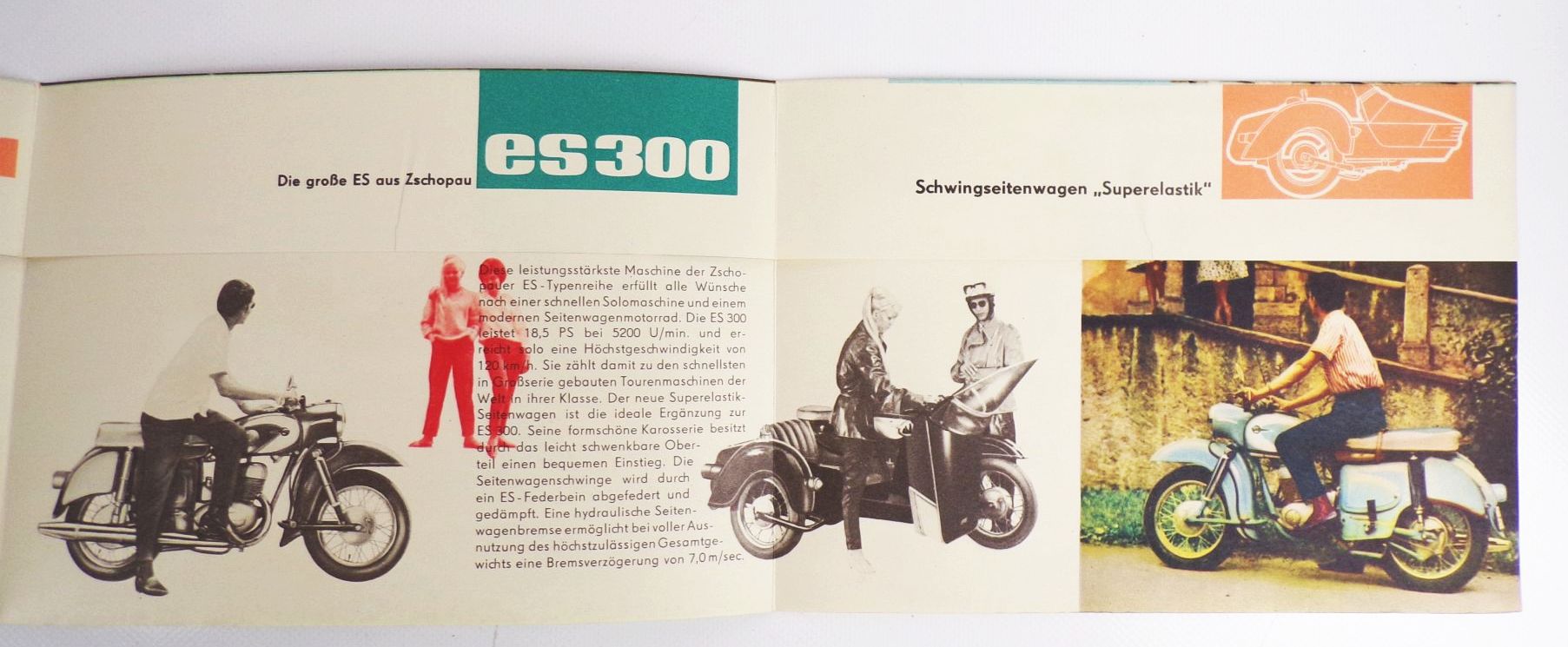 Altes Reklame Prospekt MZ Motorräder 1963 DDR Original Werbung Zschopau Altes Reklame Prospekt MZ Motorräder 1963 DDR Original Werbung Zschopau
