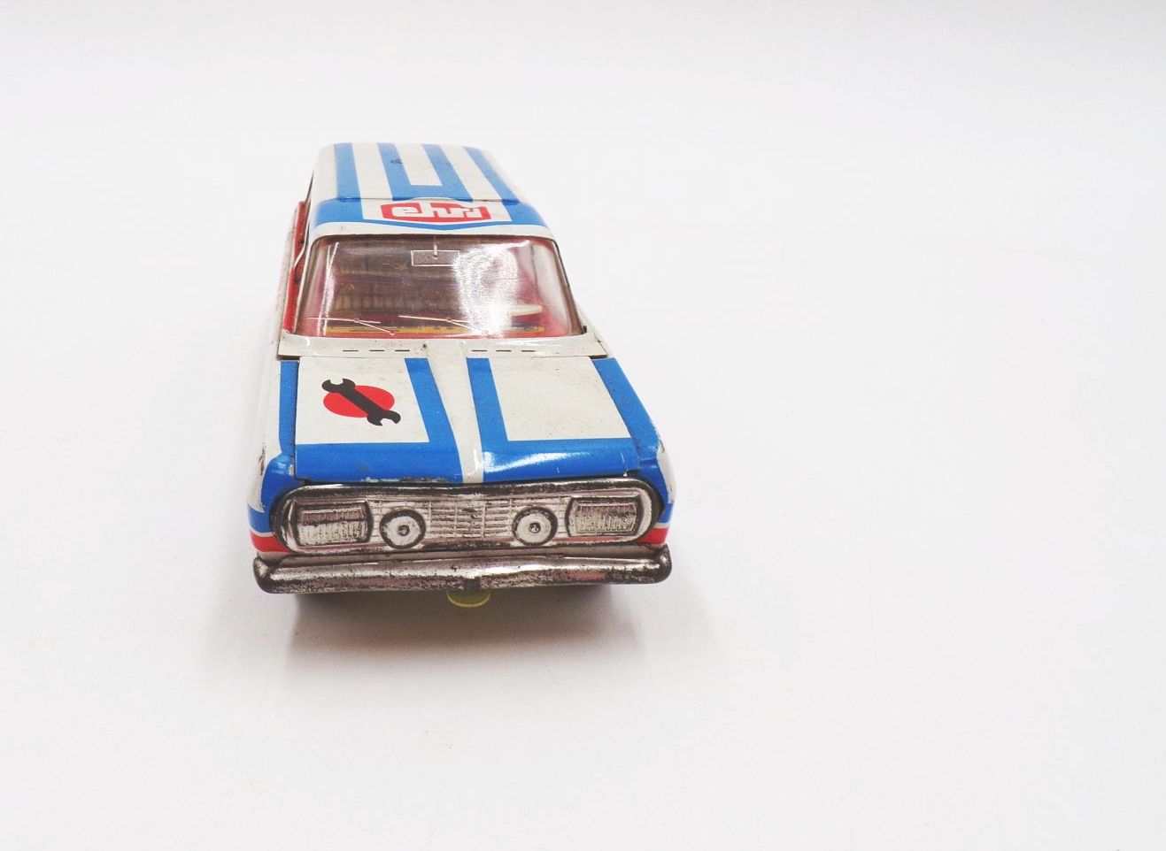 Ehri Auto Service mit Anhänger DDR Blechspielzeug Ehri Auto Service mit Anhänger DDR Blechspielzeug