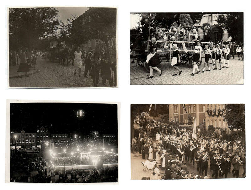 Ansichtskarte Bischofswerda Jahrfeier 4 Stück Postkarte 1927 Ansichtskarte Bischofswerda Jahrfeier 4 Stück Postkarte 1927