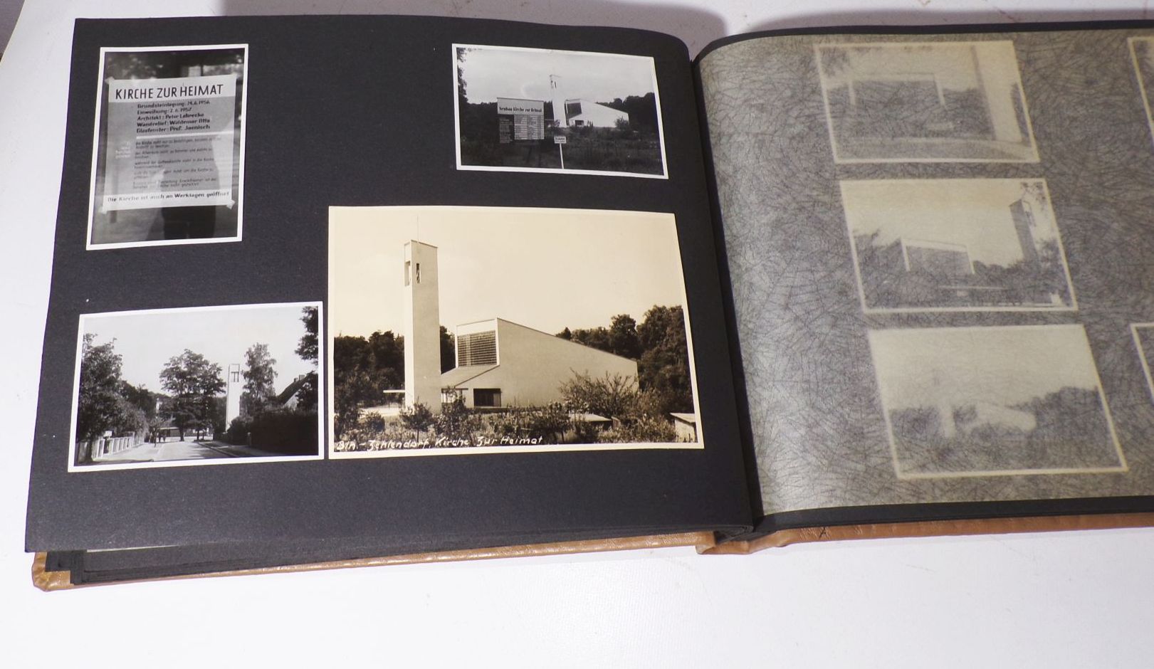 Fotoalbum zerstörtes Dresden Berlin Stalinallee Kirche zur Heimat 1956