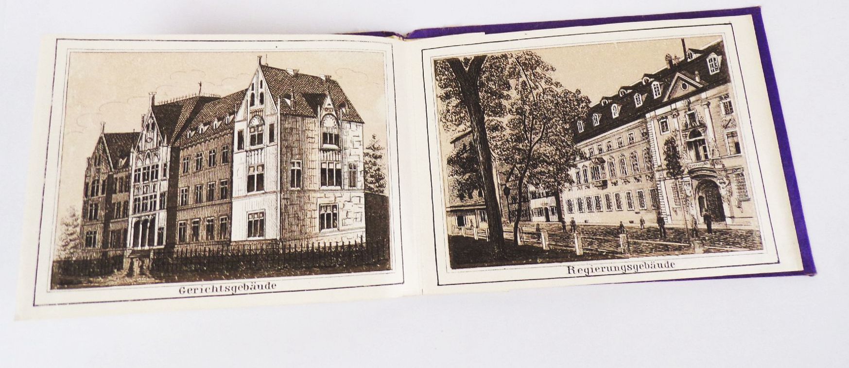 Album von Erfurt um 1870 Leporello Album von Erfurt um 1870 Leporello