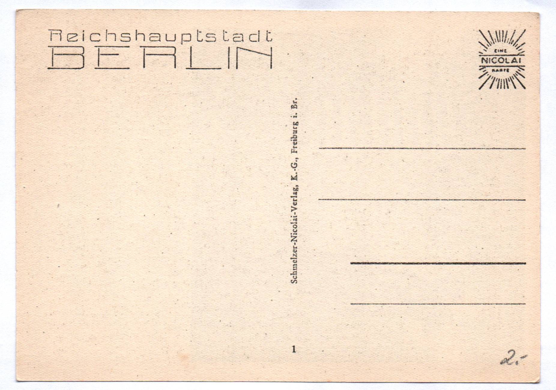 Ak Hochhaus an der Bendlerbrücke Reichshauptstadt Berlin