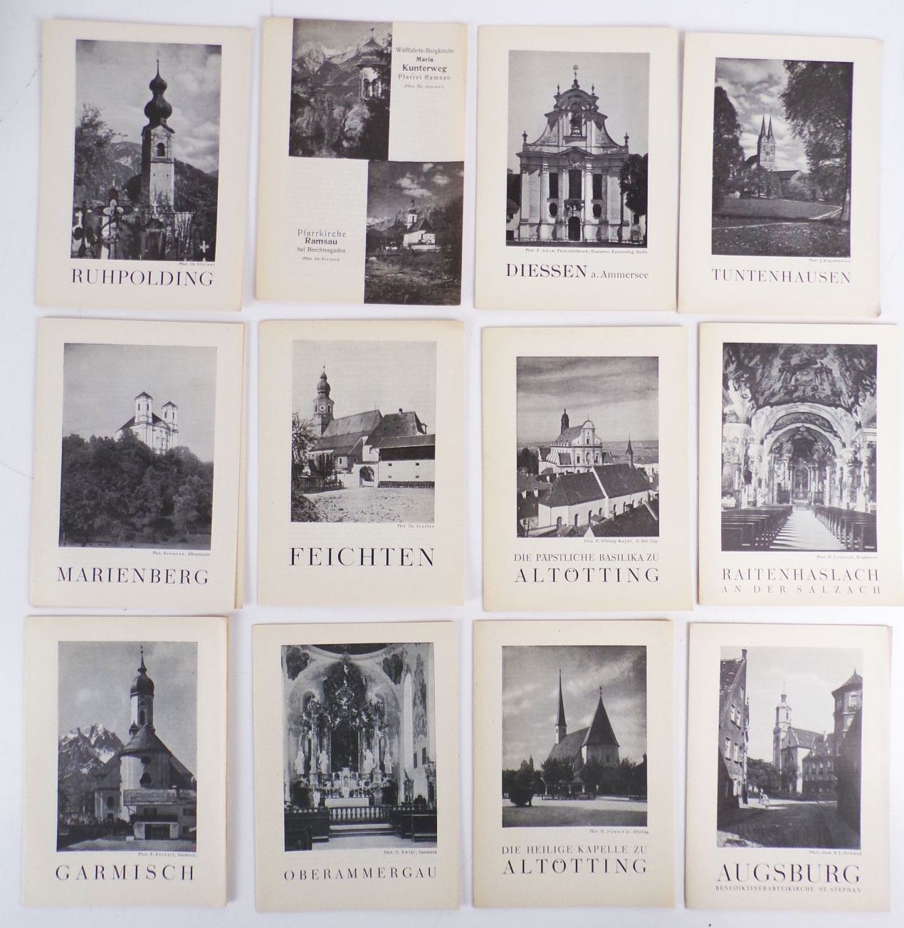 Kleine Kirchenführer Bayern Dreifaltigkeit Verlag München Konvolut 