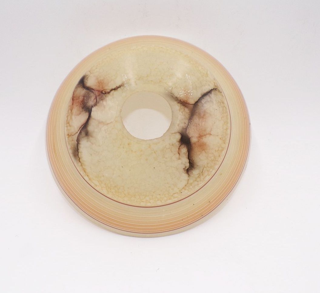 Alter Lampenschirm Schale Ersatzglas für Deckenleuchte Schalenlampe 1940 er