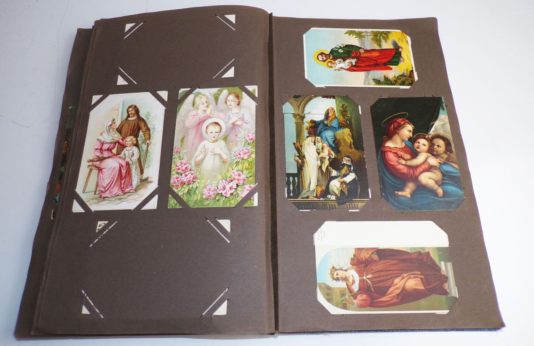 Ansichtskartenalbum mit Christlichen Karten Jesus Christi Religion Ansichtskartenalbum mit Christlichen Karten Jesus Christi Religion