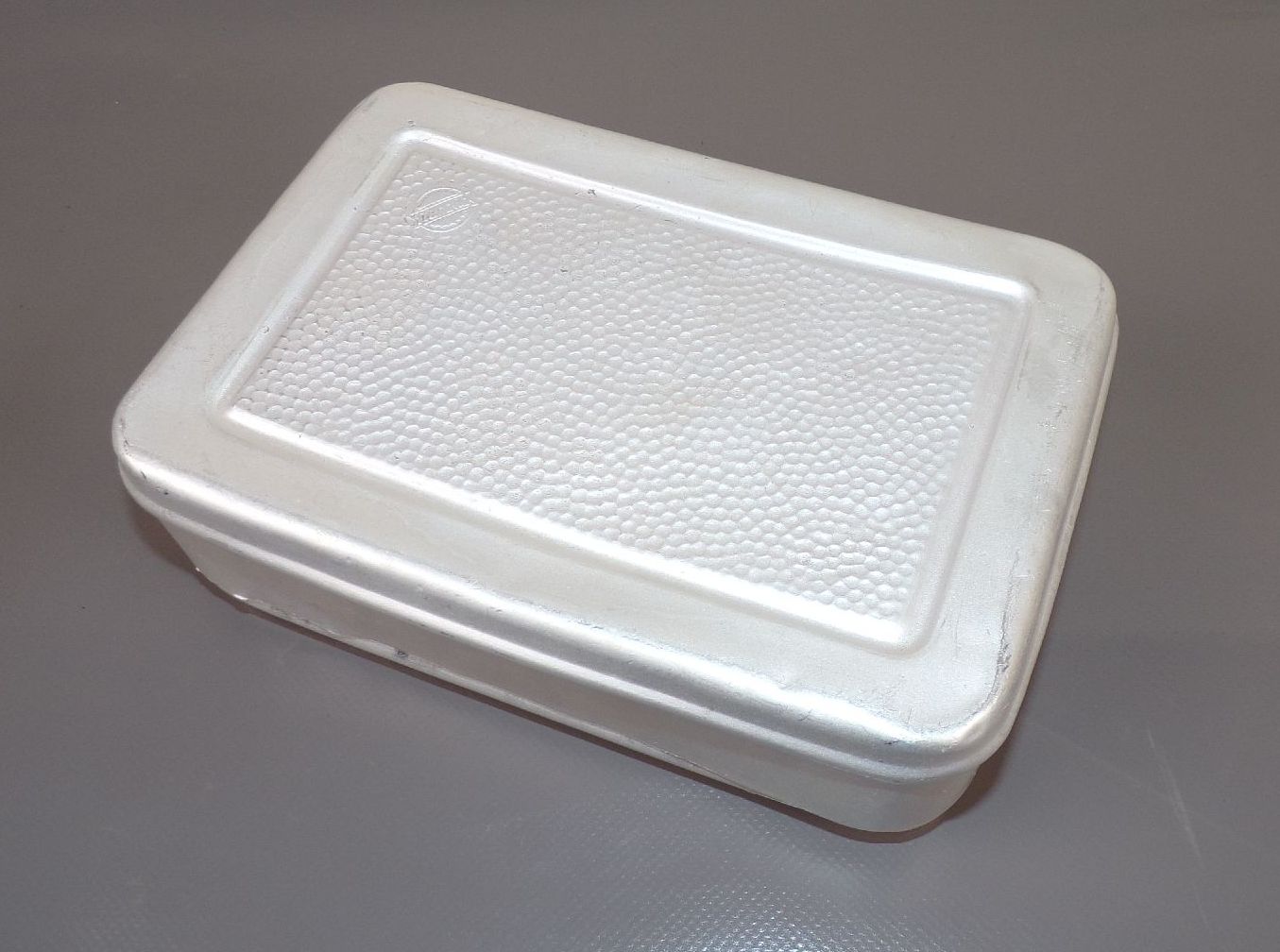Brotdose DDR Stanzila Aluminium Bemmbüchse XL Pausenbrot Box