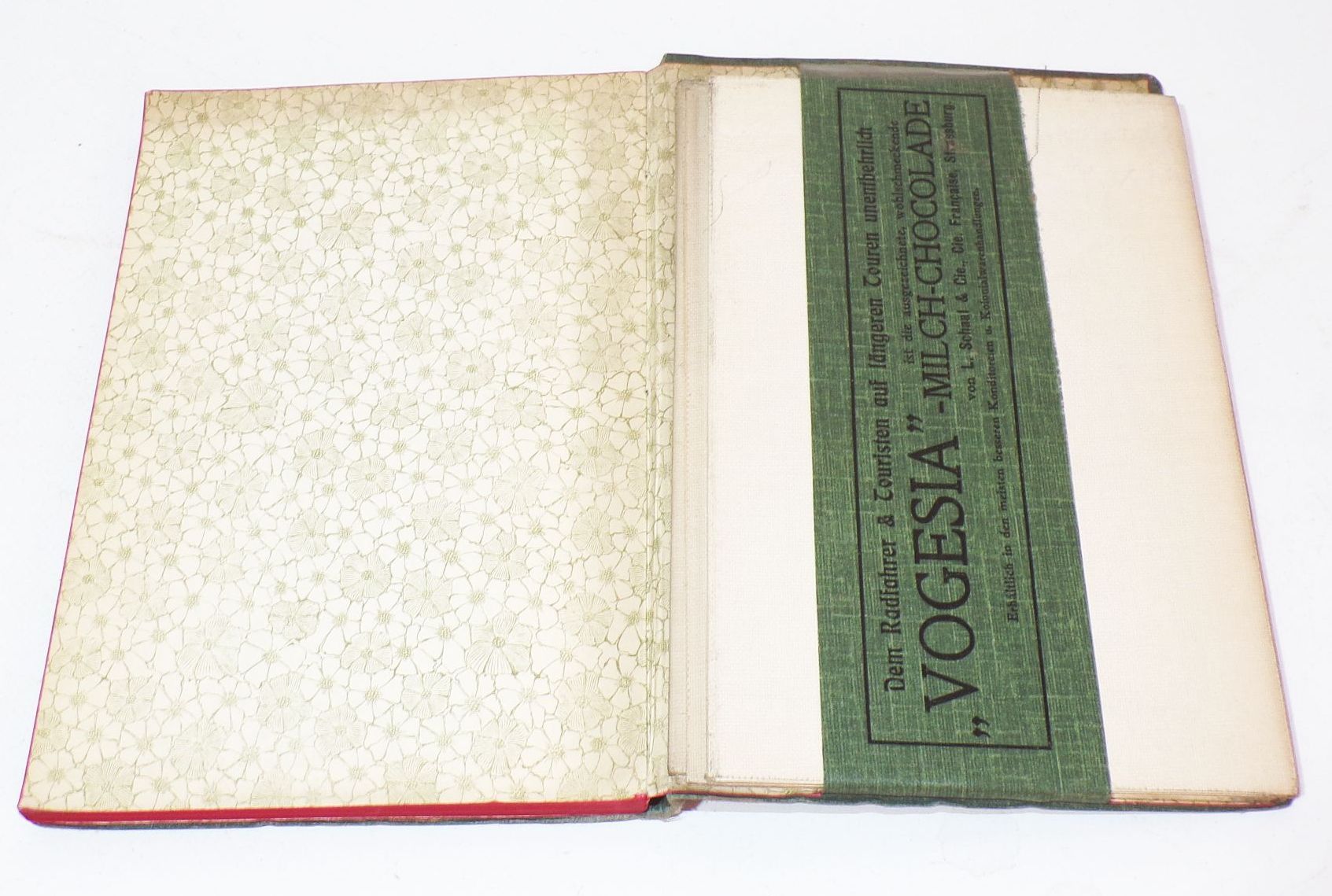 Wanderbuch für die Vogesen in 250 Touren 1906 Elsaß Lothringen Frankreich