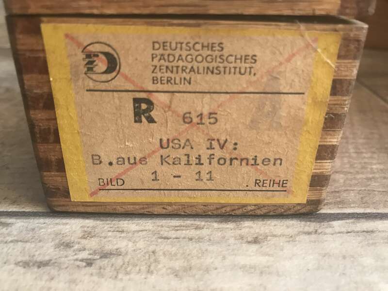 Foto Lehrmaterial Glasdias Länder Lehrmittel Sowjetunion DDR Deutschland Dias