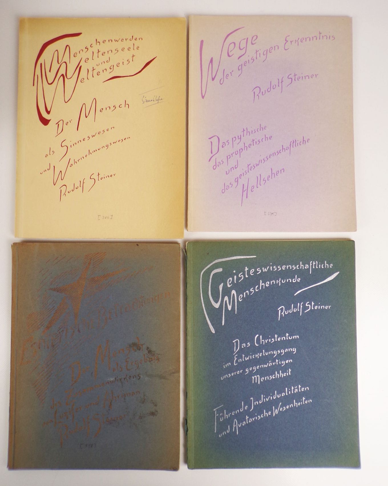 Rudolf Steiner Bücher Sammlung Okkult Hellsehen Spiritismus Rudolf Steiner Bücher Sammlung Okkult Hellsehen Spiritismus