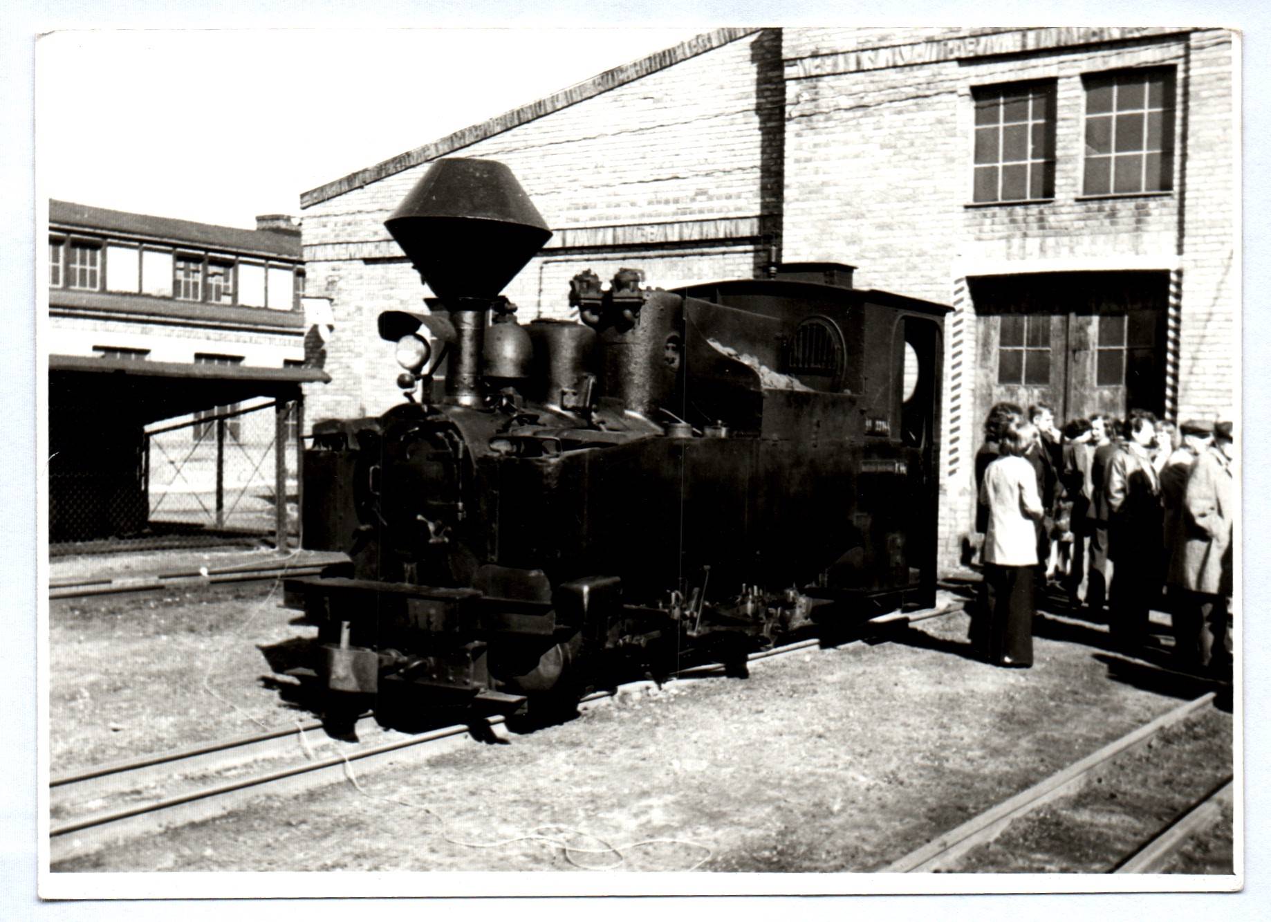 Foto Waldeisenbahn Muskau 1978 Dampflok Besichtigung