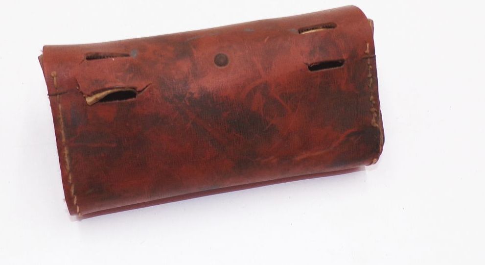 Alte Fahrrad Werkzeugtasche mit Inhalt Nabenschlüssel Vintage Alte Fahrrad Werkzeugtasche mit Inhalt Nabenschlüssel Vintage