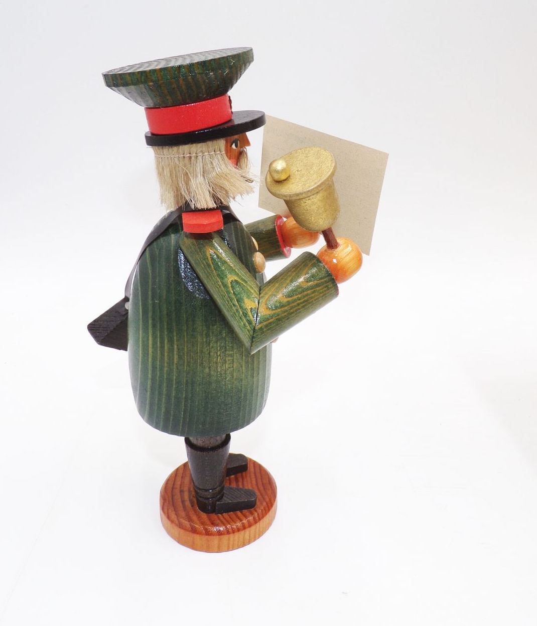 Alter Erzgebirge Räuchermännchen Dorfschulze DDR mit Originalkarton Alter Erzgebirge Räuchermännchen Dorfschulze DDR mit Originalkarton