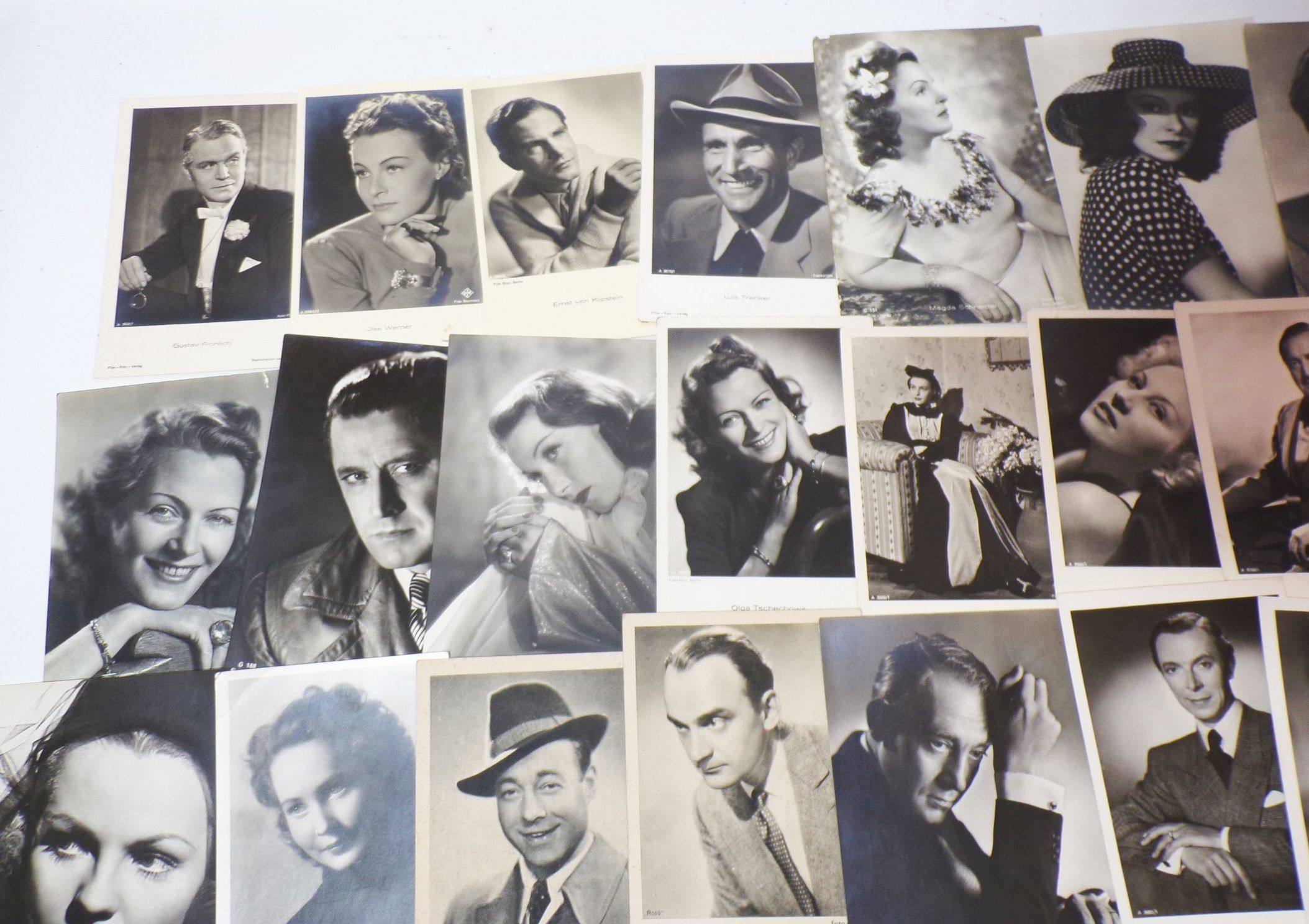 Konvolut Schauspieler Ufa Stars movie 1940er Ansichtskarten Postkarten