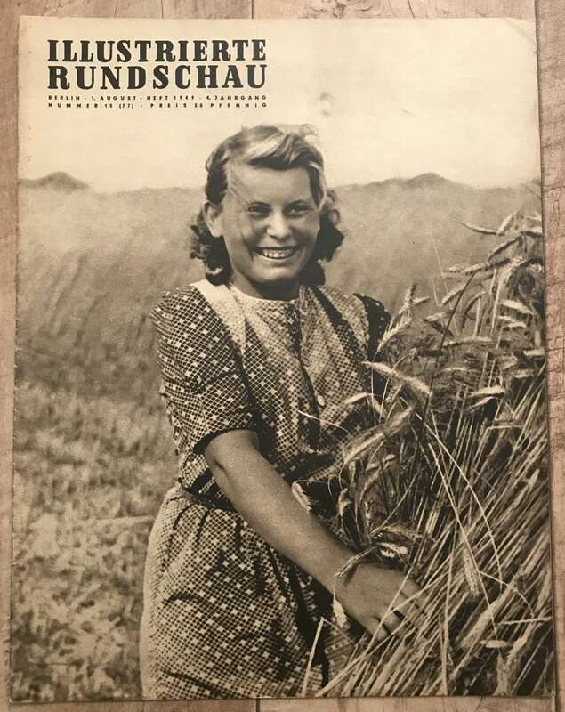 Illustrierte Rundschau verschiedene Ausgaben 1949 Zeitschrift