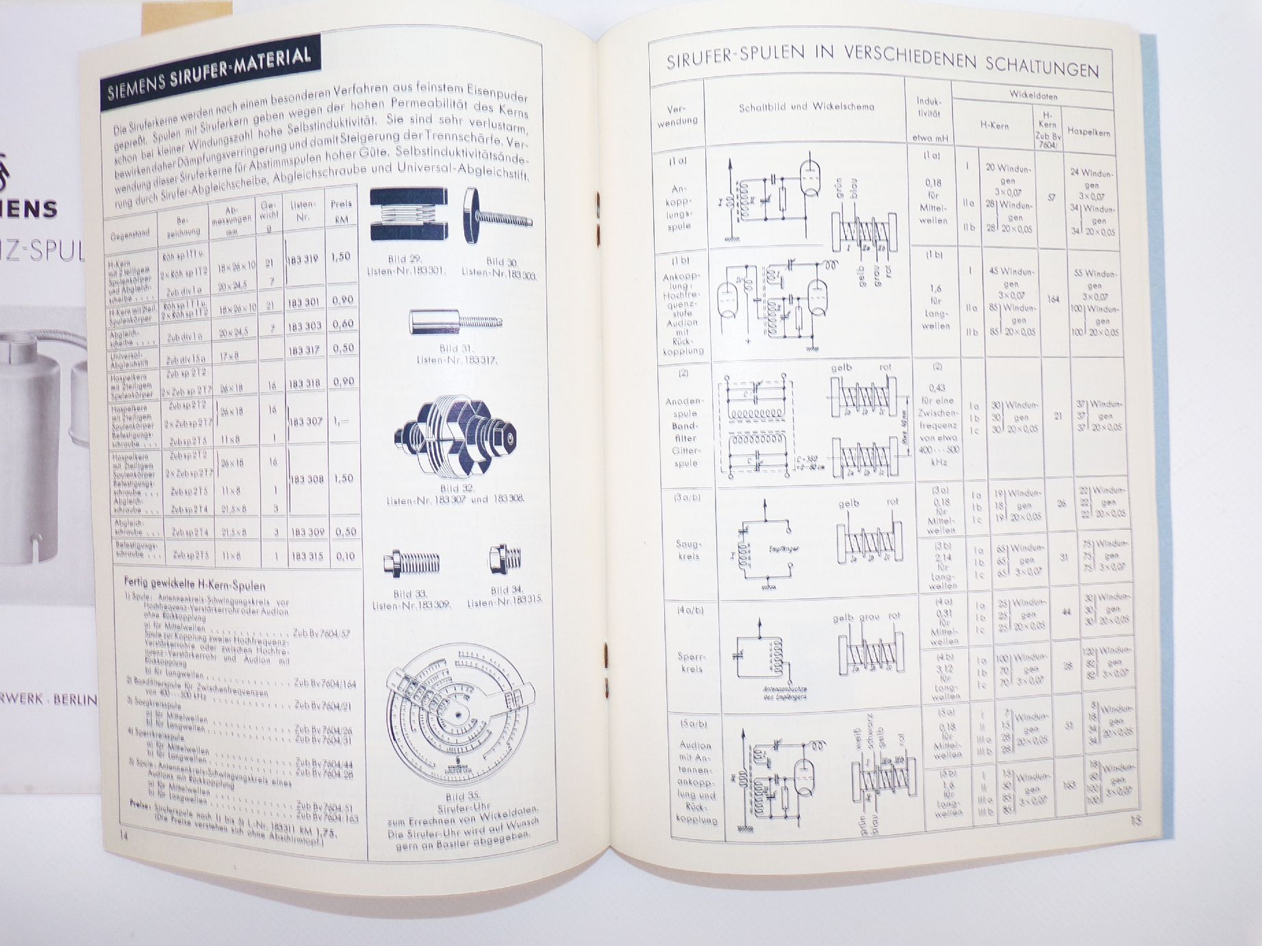 Siemens und Halske Konvolut Prospekte Werbung Elektrotechnik Radio 1929