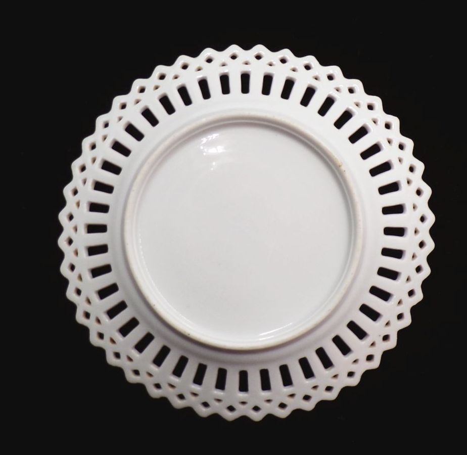 Alter Porzellanteller Bismarck Eisernes Kreuz Patriotisch 1 Wk