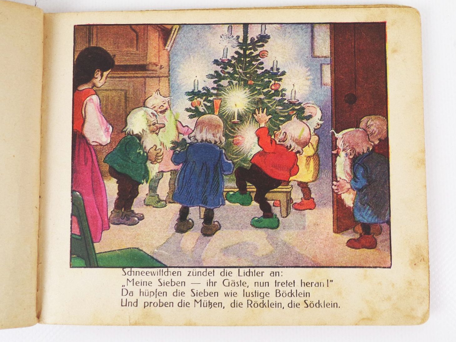 Weihnachten hinter den Bergen bei den sieben Zwergen Fritz Baumgarten 