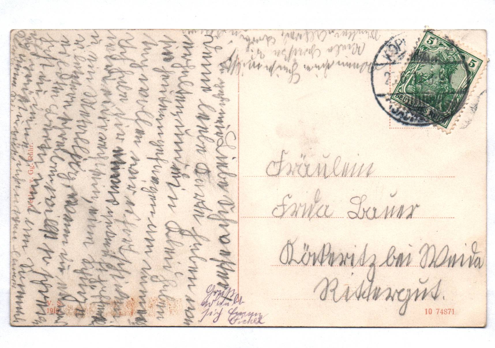 Ak Köppelsdorf in Thüringen Villa Marseille 