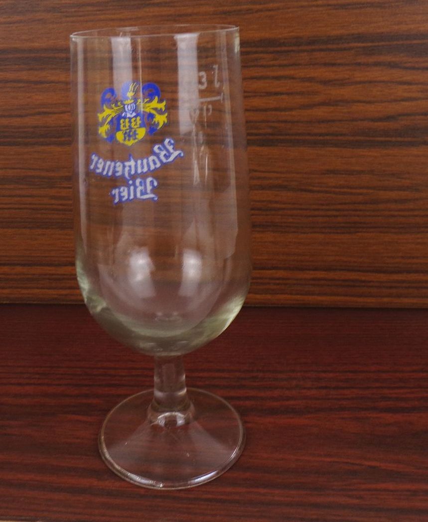 Bautzener Bier Bierglas DDR Bautzen Biertulpe Bautzener Bier Bierglas DDR Bautzen Biertulpe