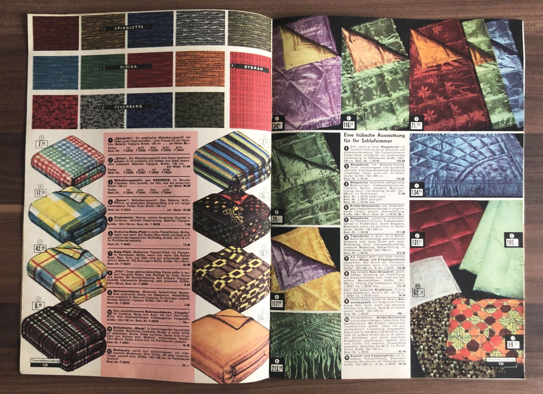 Für ihr Heim alter Katalog Versandhaus Leipzig