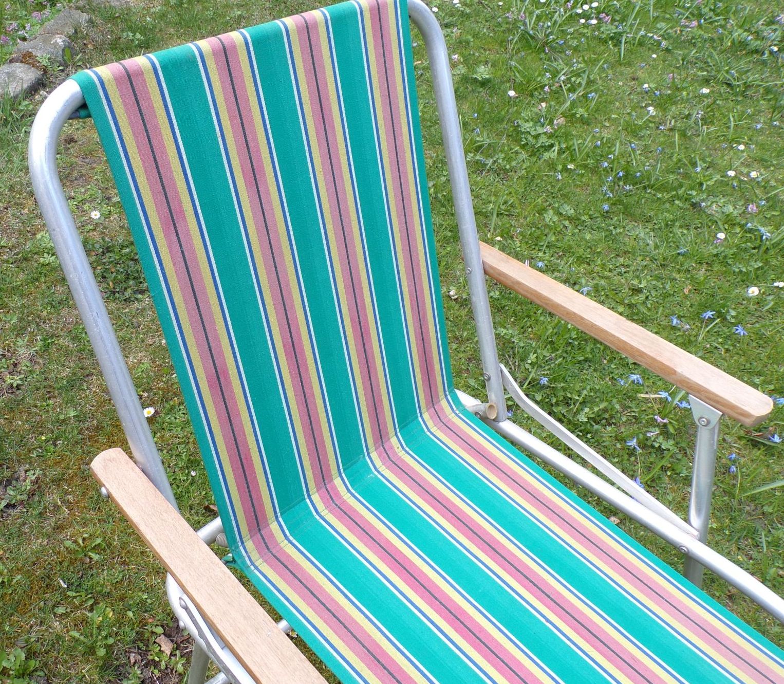 Alter Campingstuhl Klappstuhl DDR