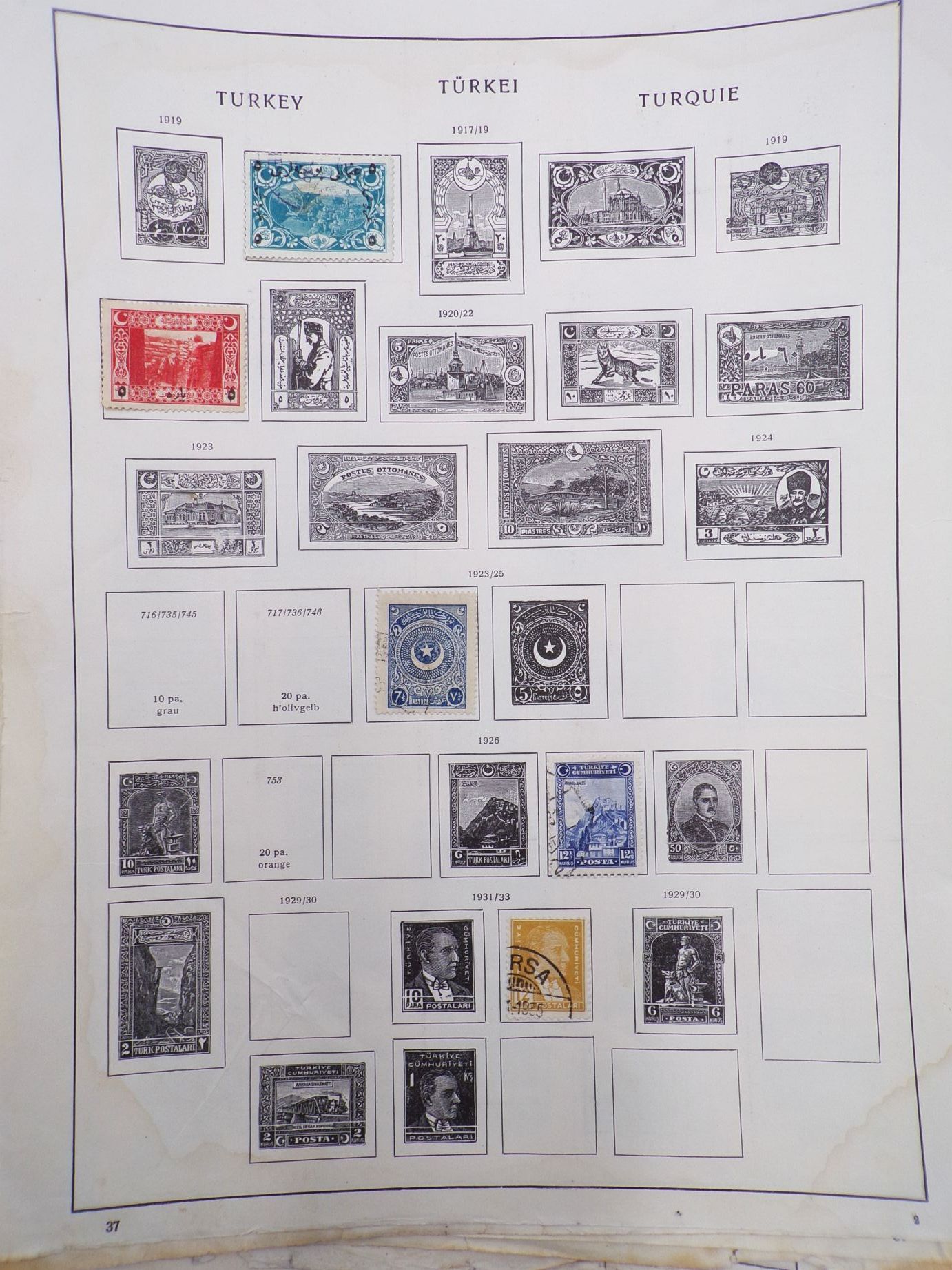 Briefmarken Konvolut Deutsches Reich Ausland China Japan