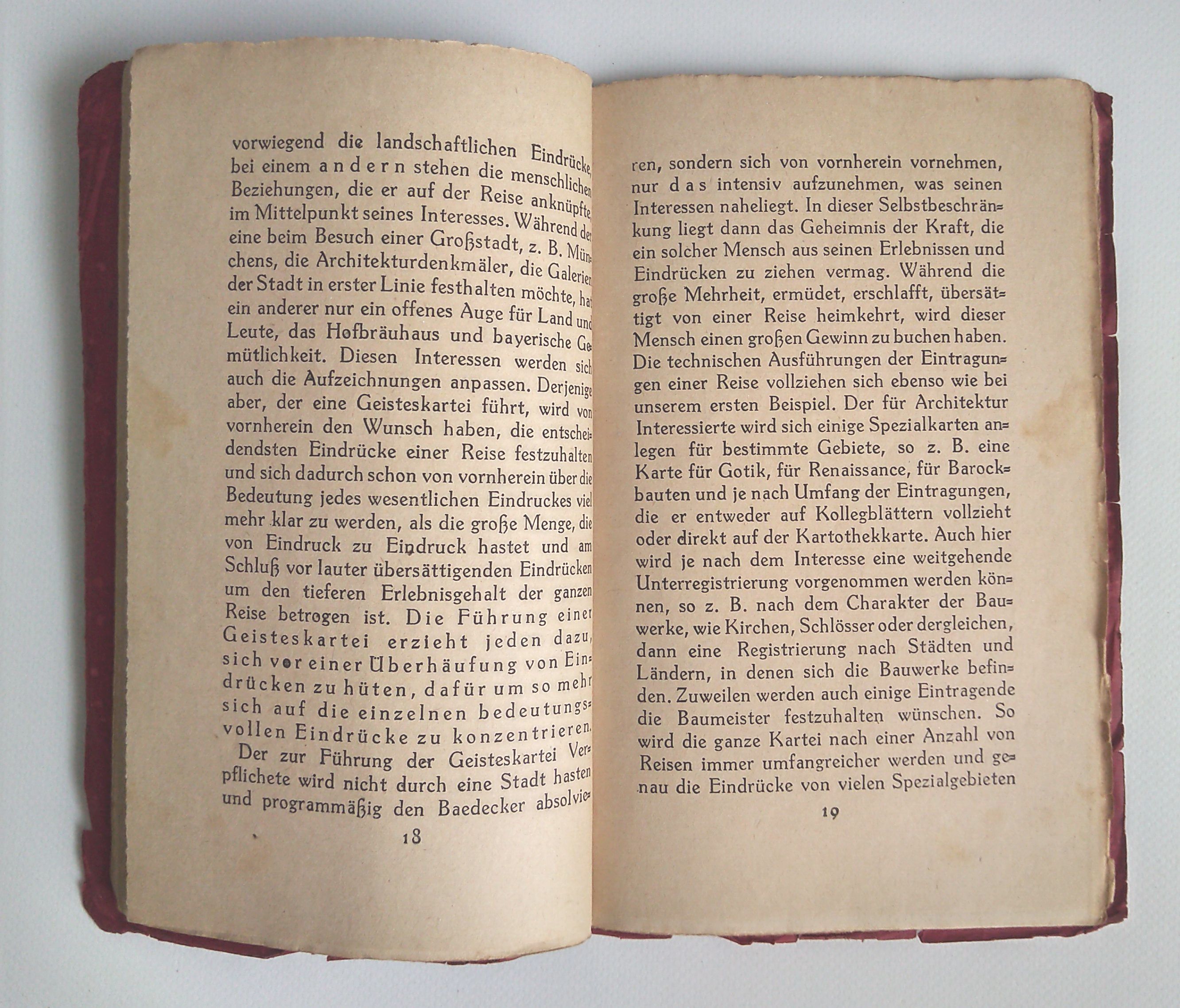 Geisteskartei alte Broschüre Kurt Rado Geisteskartei alte Broschüre Kurt Rado