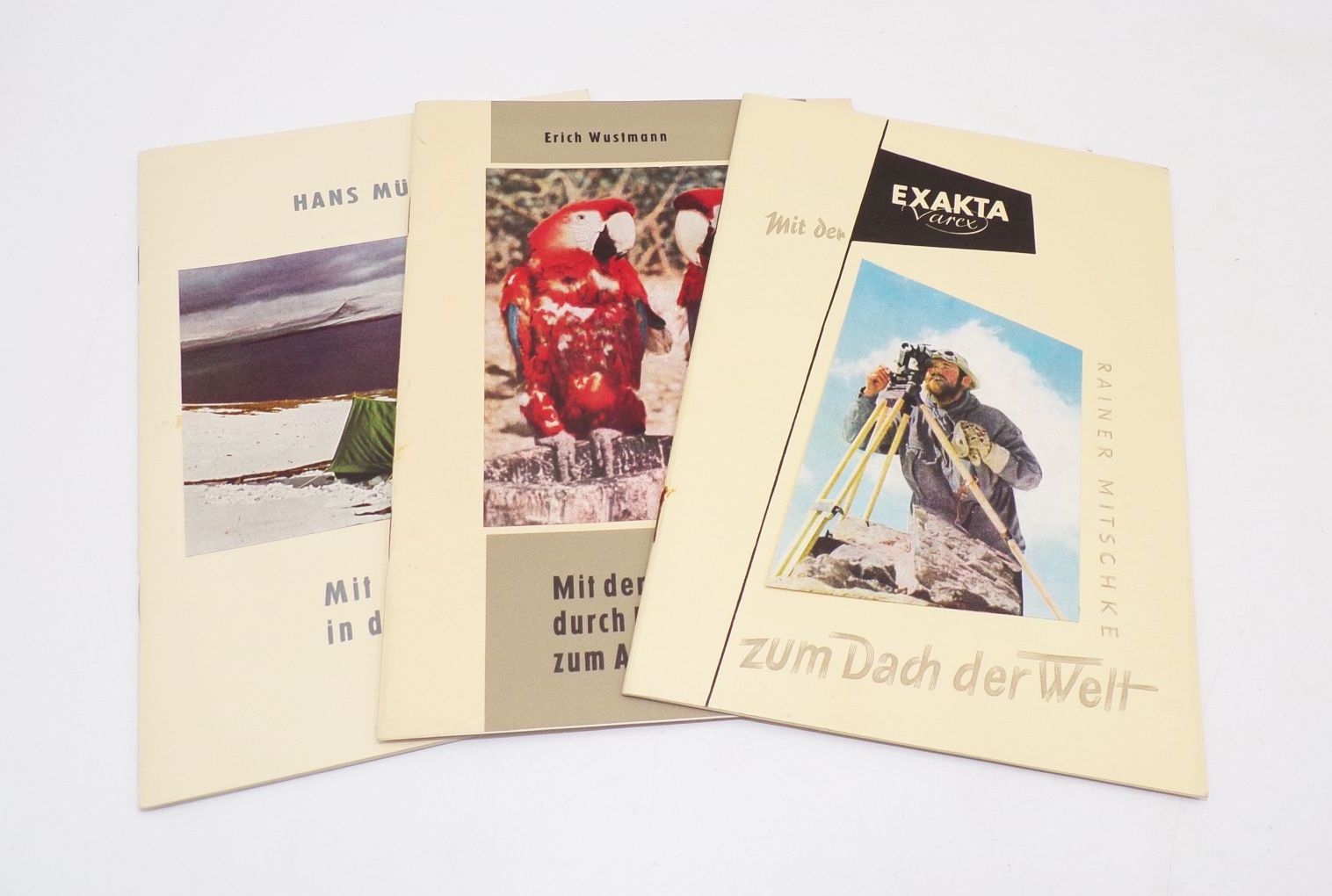 Exakta Varex durch Amazonas Arktis und zum Dach der Welt 3 Hefte DDR 