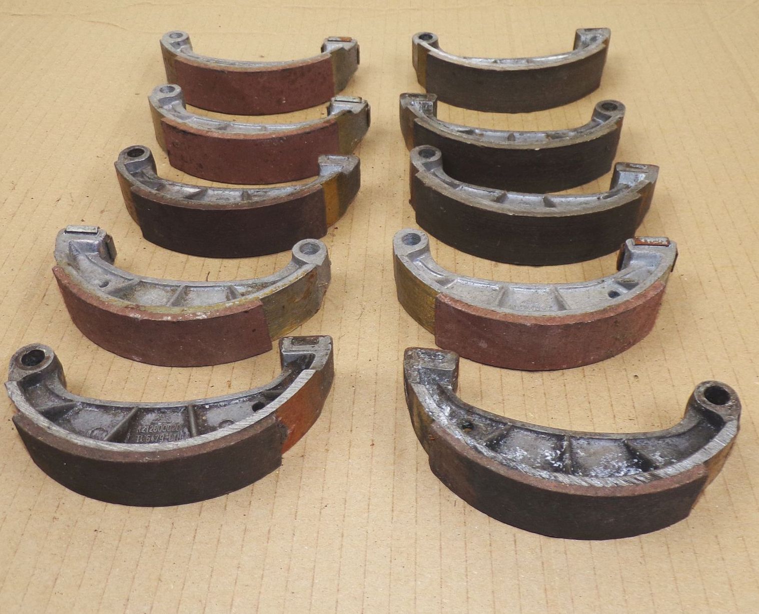 Konvolut Bremsbacken Simson Vogelserie S50 S51 Bremsklötzer DDR 