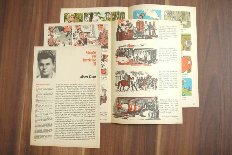 Atze DDR Comic Heft Brief des Junkers 1967 Kinder Zeitschrift