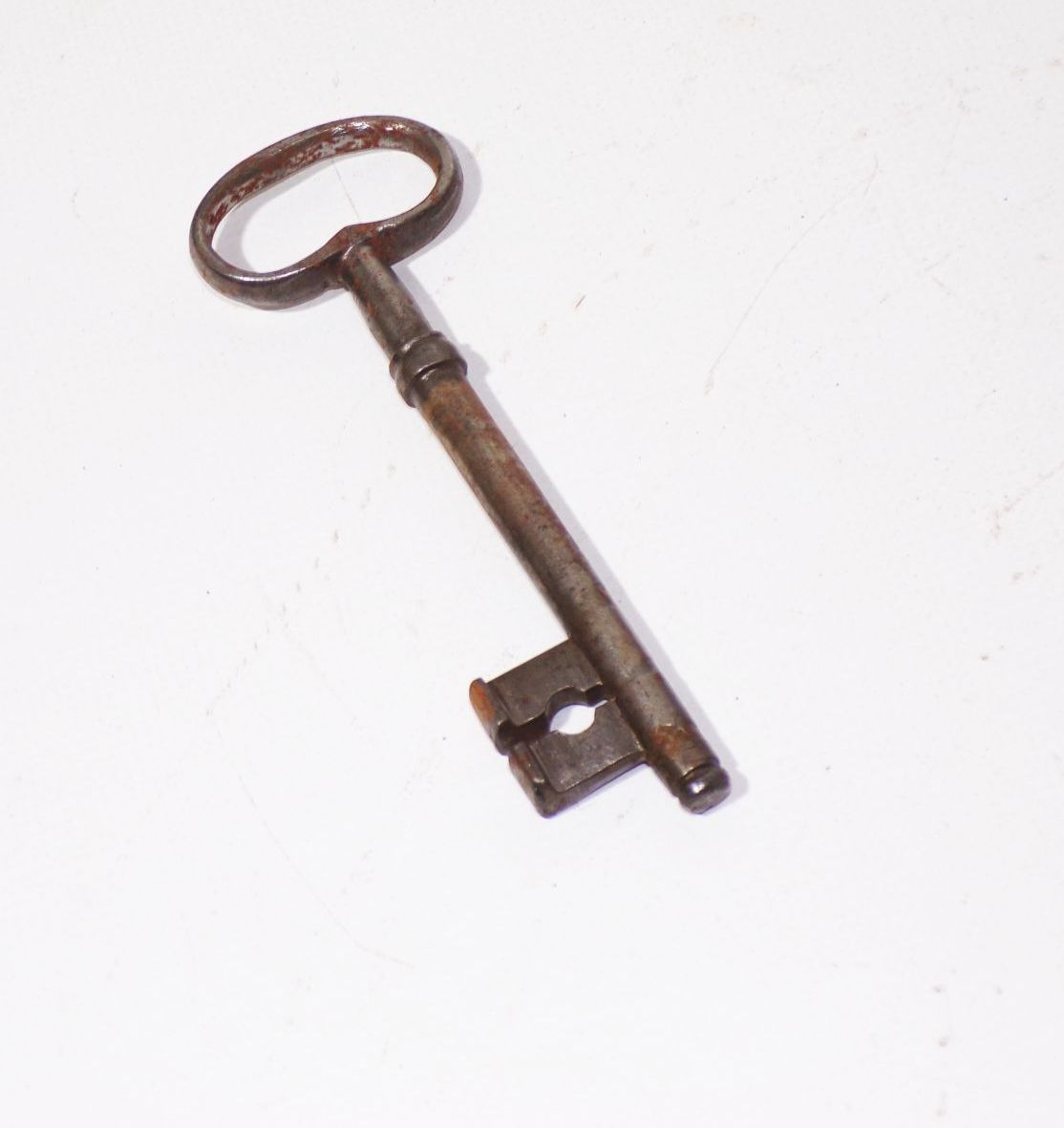 Türschloss aus Eisen mit Schlüssel uralt Kastenschloss 