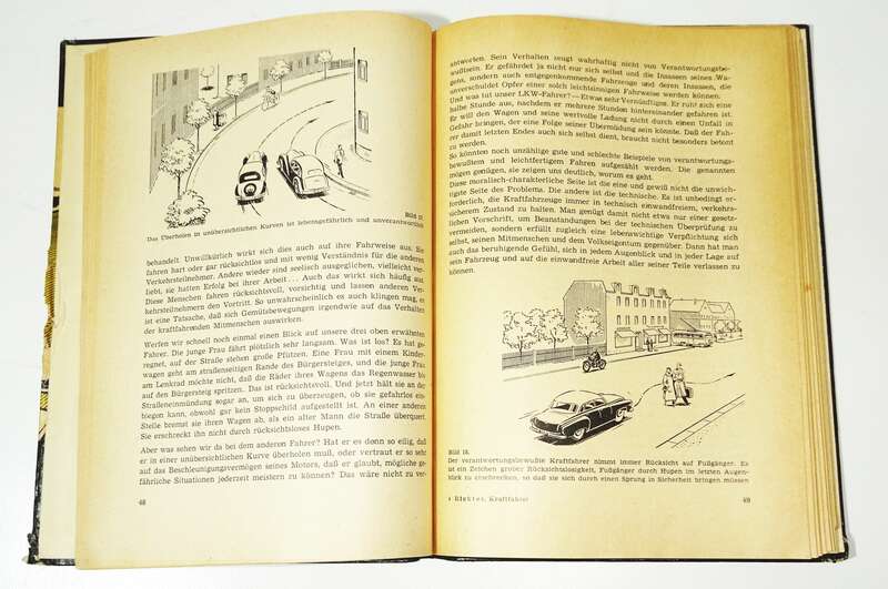 Der routinierte Kraftfahrer 1956 DDR Kfz Oldtimer