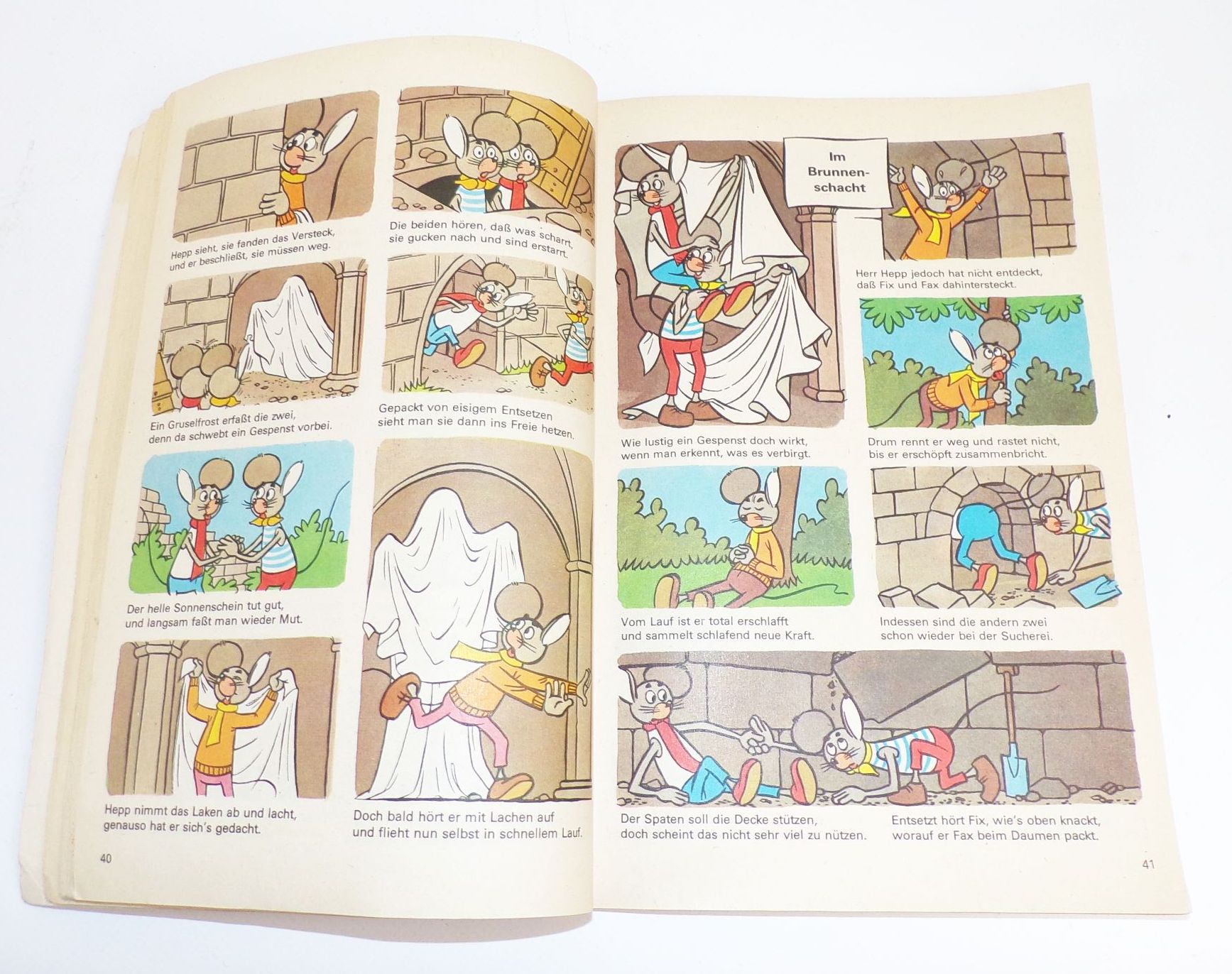 Der Wunschring Fix und Fax DDR Mäuse 1982 Jürgen Kieser 