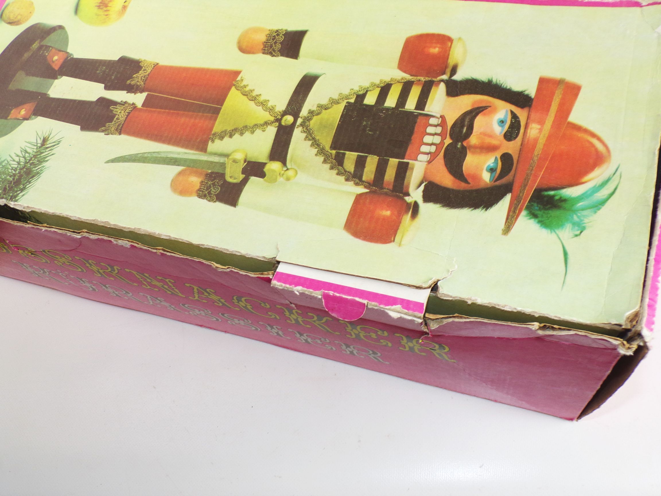 Nussknacker Kürassier DDR 53 cm XL mit Originalkarton Weihnachten