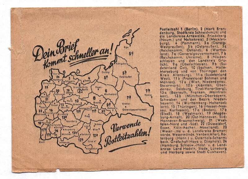 Feldpostbrief Deutsches Reich - Brief – Dein Brief kommt schneller an – 1945 Hannover