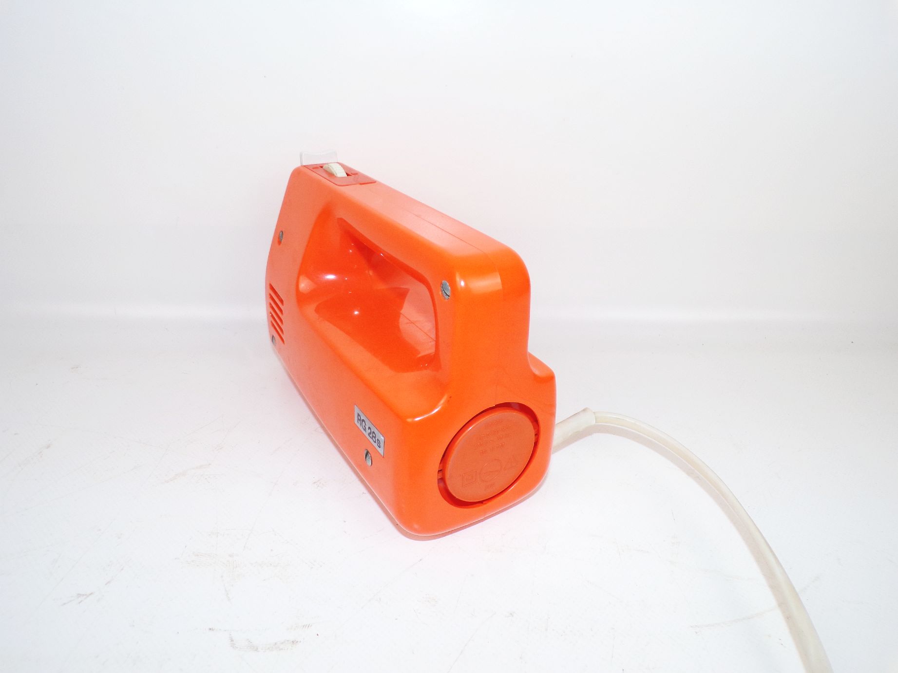 DDR RG28s orange Mixer Handrührgerät Schneebesen 