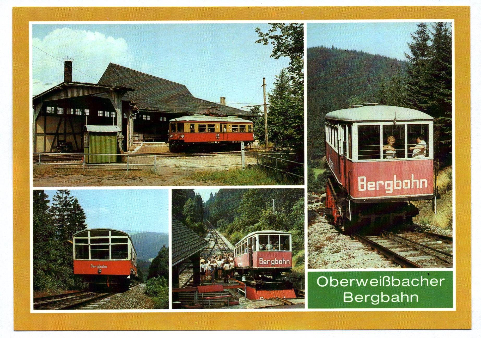Ak Kreis Neuhaus am Rennweg Triebwagen im Bahnhof Lichtenhain 1986 Ak Kreis Neuhaus am Rennweg Triebwagen im Bahnhof Lichtenhain 1986