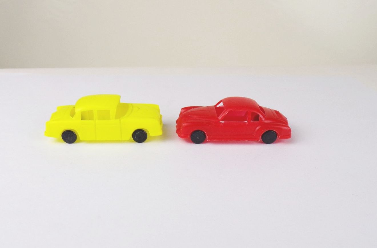 Groschenauto Opel Rekord und Karmann Western Germany unverglast Groschenauto Opel Rekord und Karmann Western Germany unverglast