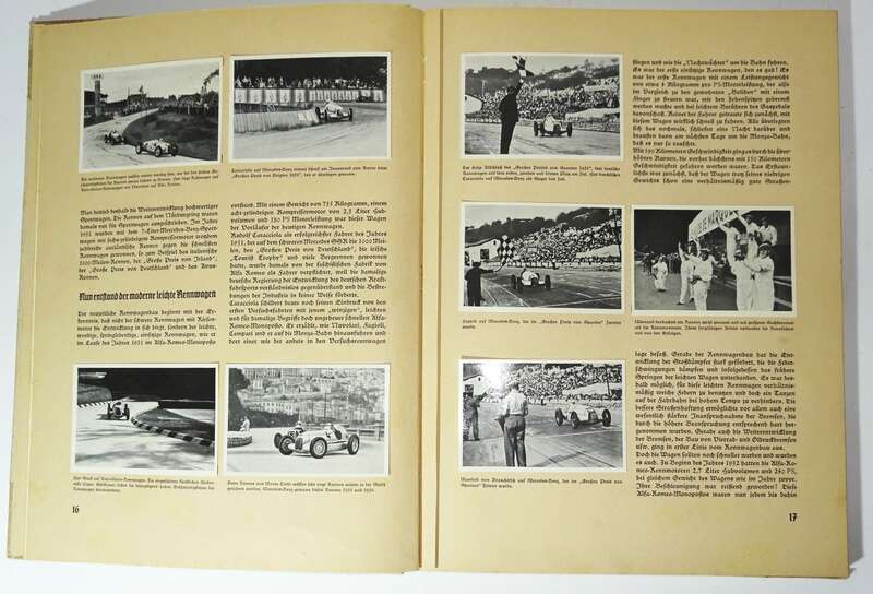 Deutscher Kraftfahrsport Teil 1 Sammelbilderalbum unvollständig