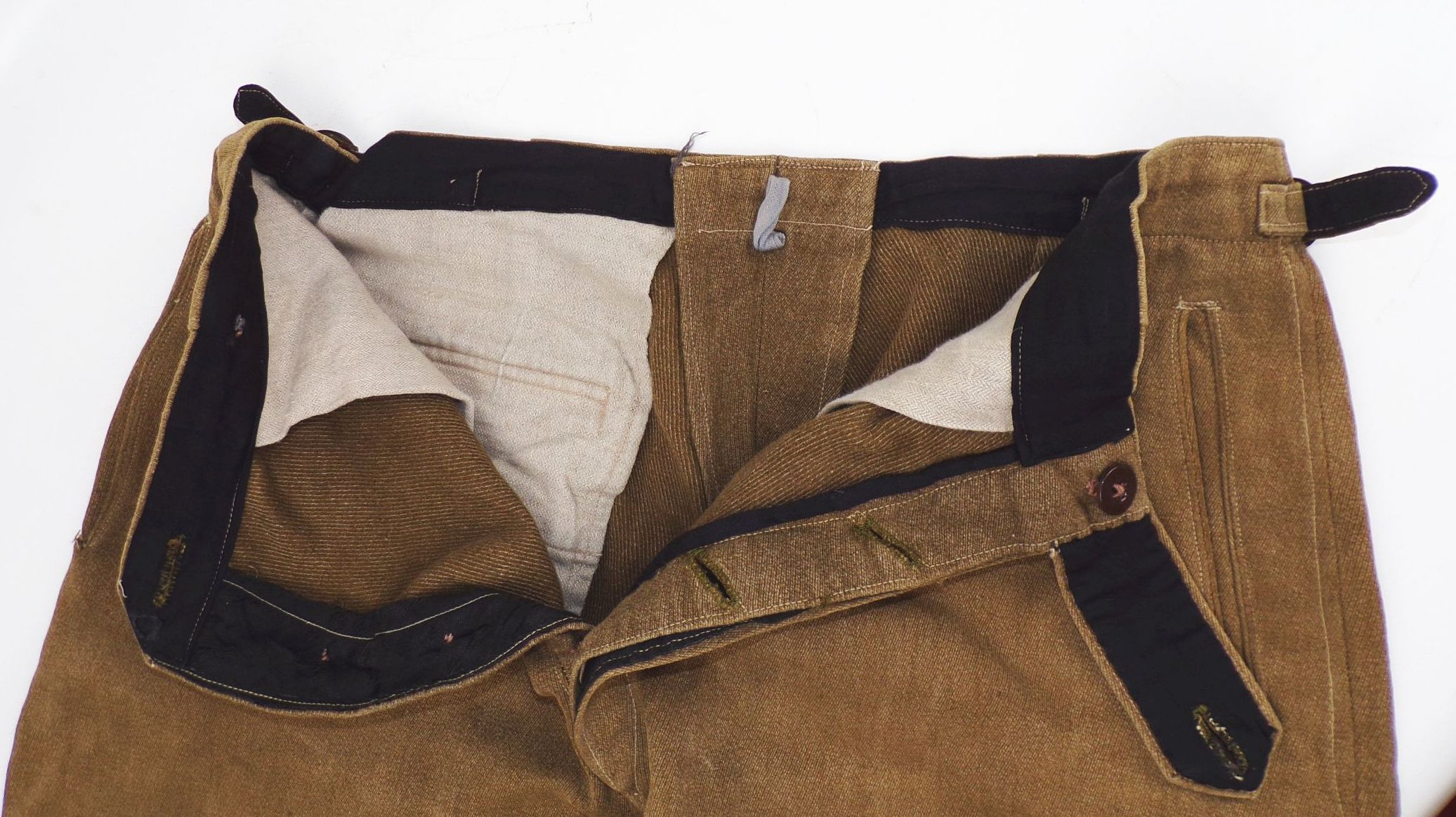 Alte Herren Shorts Hose khaki wohl 2 Wk vintage