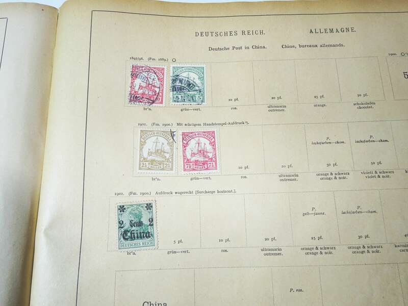 Schwaneberger Briefmarkenalbum Union Ausgabe 1924 Briefmarken